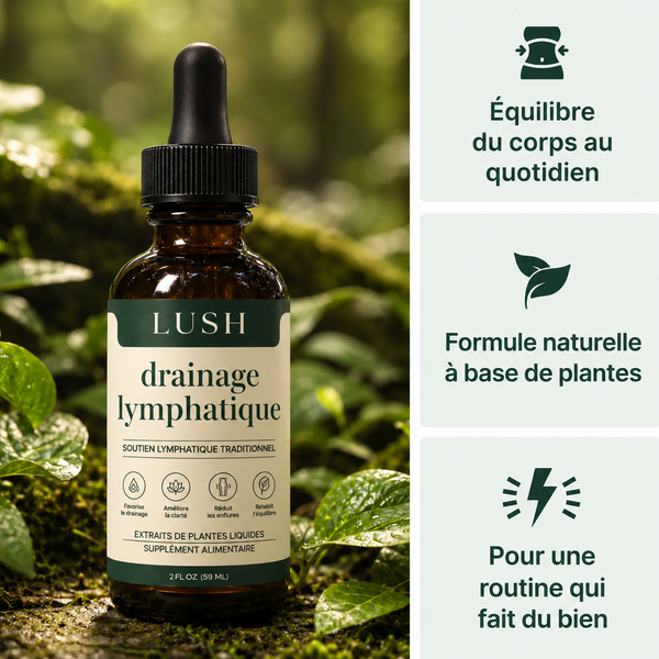 Lush™ Gouttes de Drainage Lymphatique