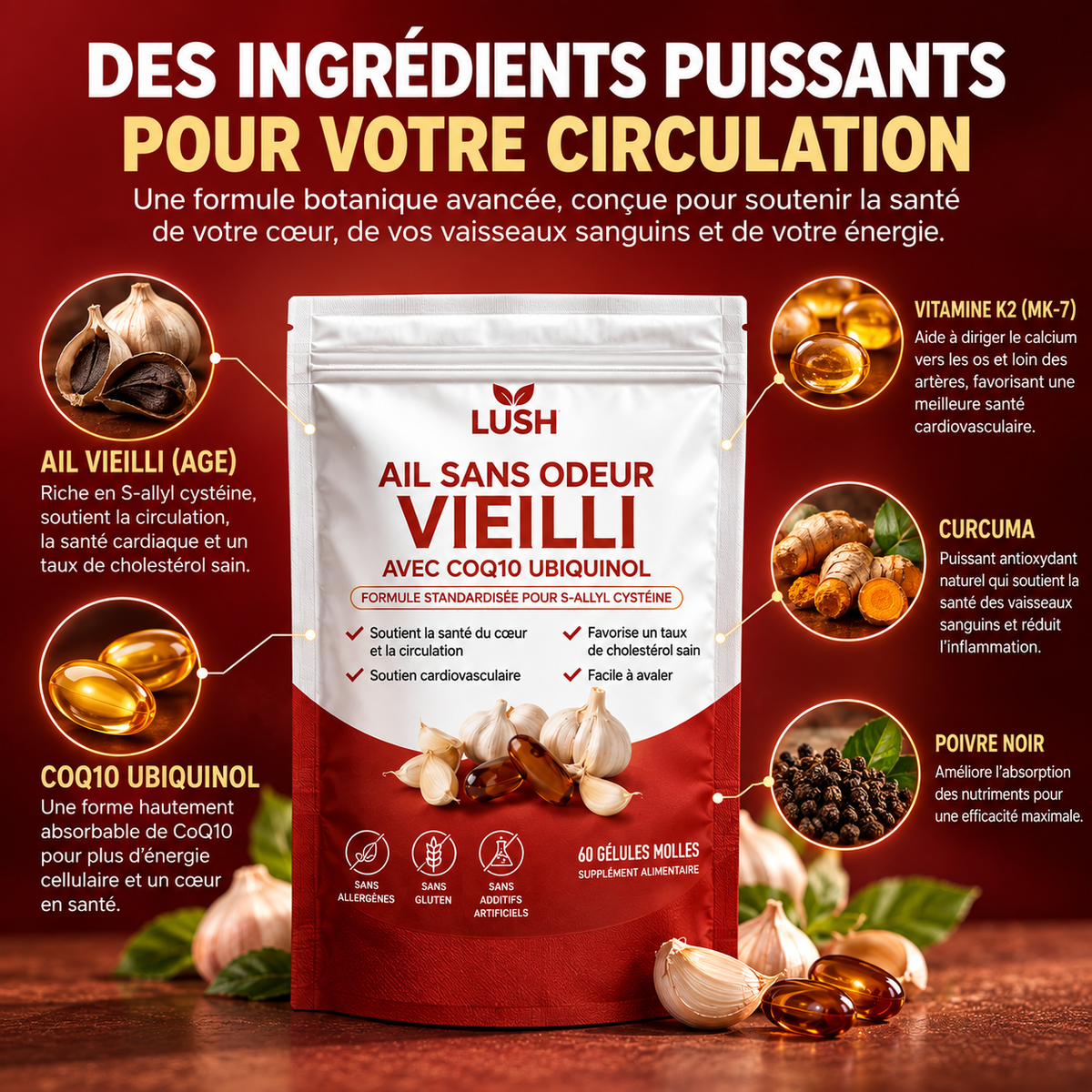 Lush™ Ail Sans Odeur Vieilli